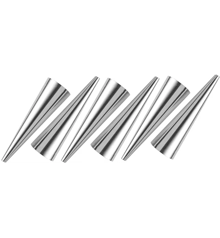 MODLE ZA KOLAČE INOX KONUS VEĆI 6/1