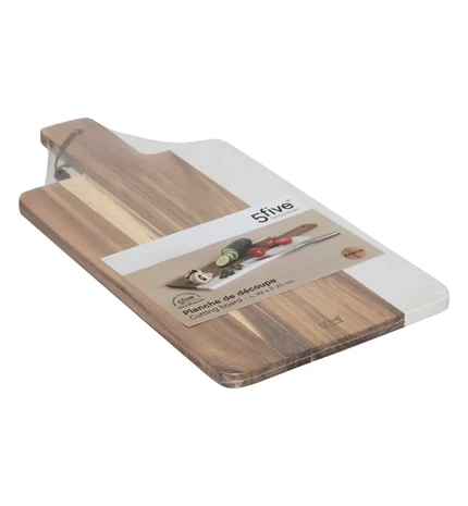 DASKA ZA REZANJE HARMONY 42x20x1,2 cm DRVO SMEĐA