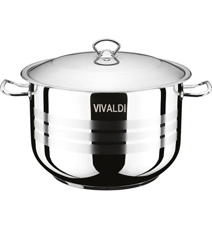 LONAC VIVALDI SUDE DUBOKI 32x22 cm, 17.6 L, INOX 18/10