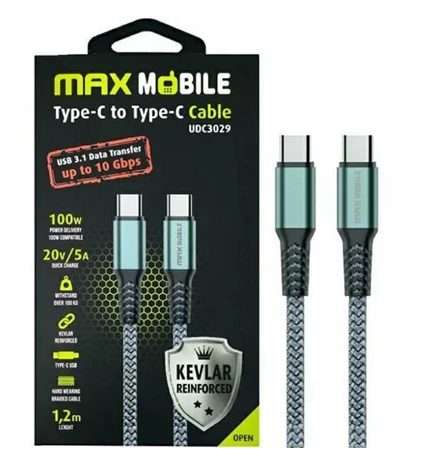 KABEL MAXMOBILE TYPE C 100W 5A
