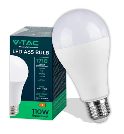 ŽARULJA LED 17W A65 E27 4000K