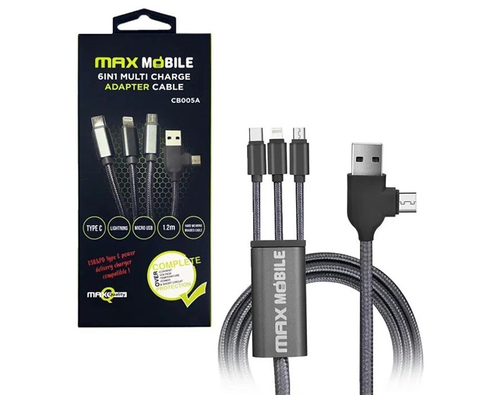 ADAPTER 6u1 KABEL 1,2m MAXMOBILE