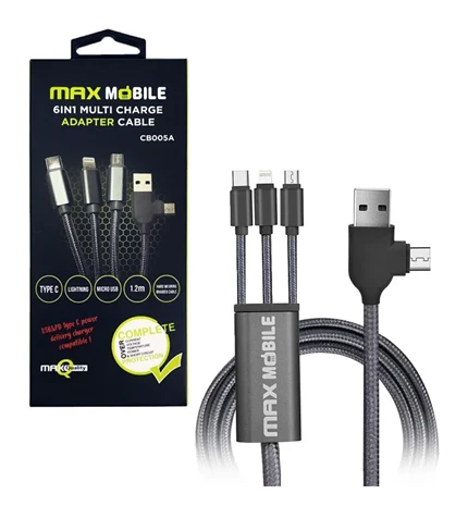 ADAPTER 6u1 KABEL 1,2m MAXMOBILE