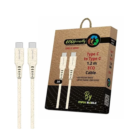 KABEL TYPE-C 3A 1,2m ECO MAXMOBILE