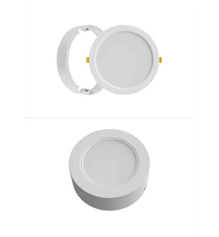 PANEL VANJSKI LED ROUND IP54  DIA220 24W 2040LM 4000K