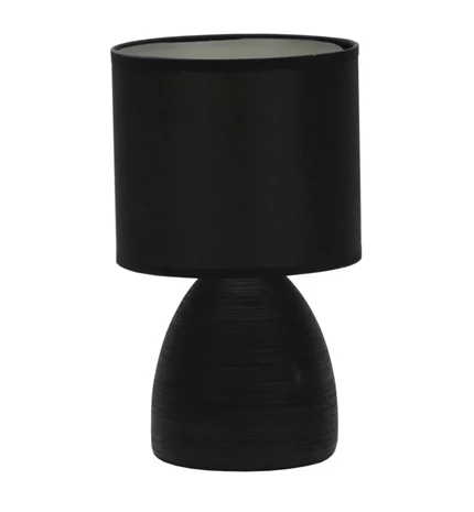 LAMPA STOLNA KERAMIČKA STONE BLACK