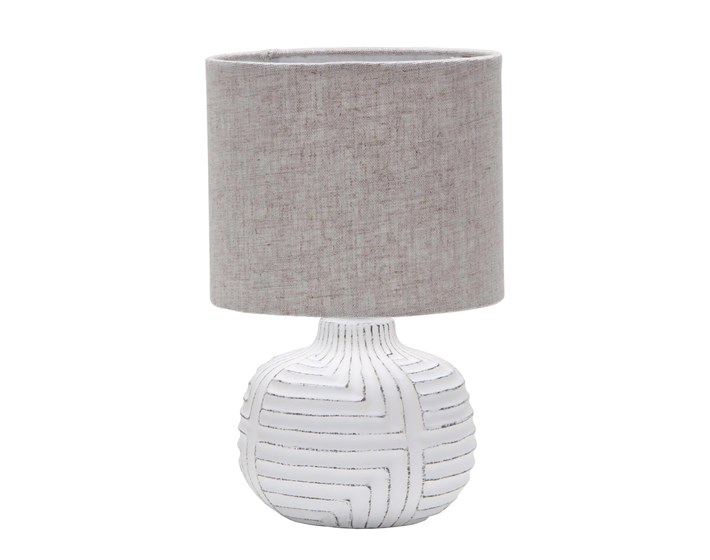 LAMPA STOLNA KERAMIČKA KNIT WHITE
