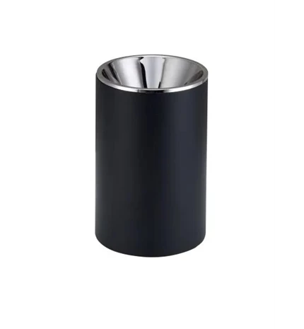 SVJETILJKA STROPNA GU10 9W BLACK+ BLACK CHROME IP20