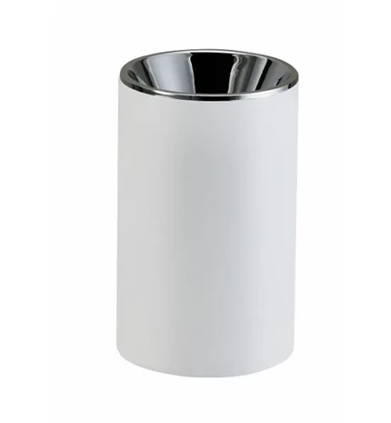 SVJETILJKA STROPNA GU10 9W WHITE+ BLACK CHROME IP20