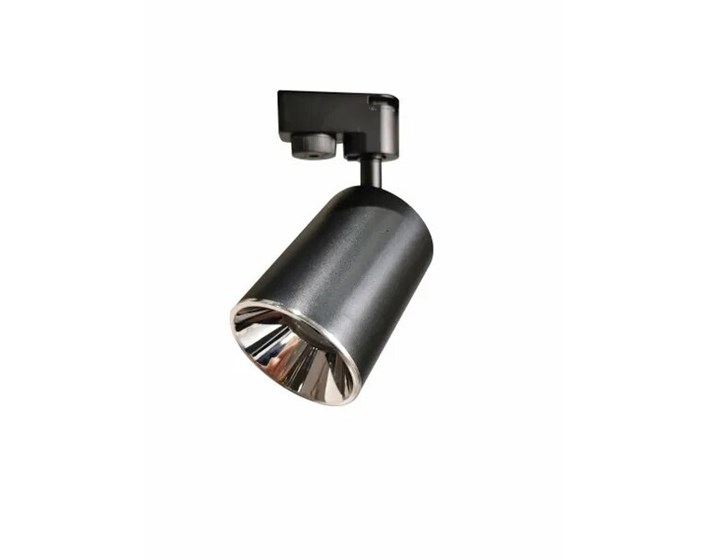 SVJETILJKA TRAČNA SPOT GU10 9W BLACK+ BLACK CHROME IP20