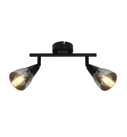 REFLEKTORSKA SVJETILJKA SPOT SHINY SMOKY GREY  E14 2*25W