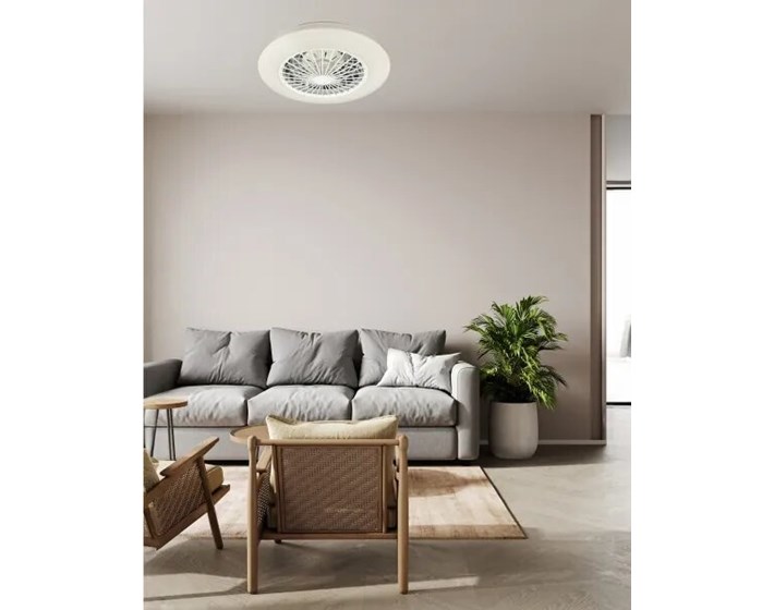 VENTILATOR STROPNI LED LIVIA D486 48W 6350LM 3000-6500K + REMOTE CONTROL