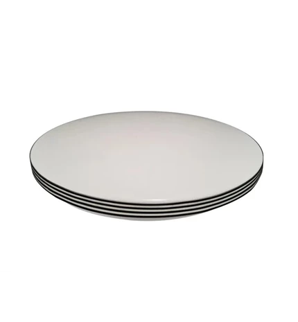 PLAFONJERA LED AZURA PVC D290 15W 1700 lm 6500K IP20 3 BLACK RINGS