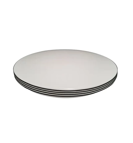 PLAFONJERA LED AZURA PVC D375 24W 2600 lm 4000K IP20 3 BLACK RINGS