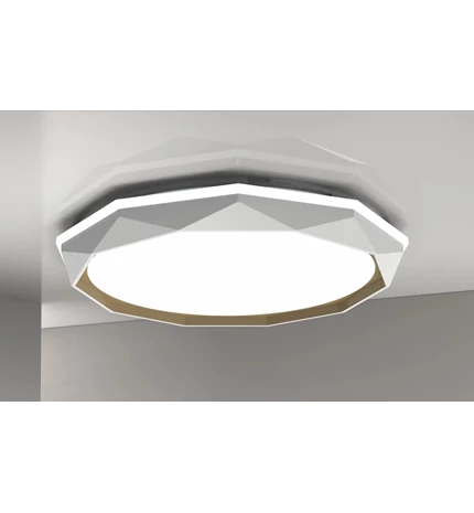 SVJETILJKA LED STROPNA VALENTINA PVC D500 36W 4000lm 4000K IP20 WHITE