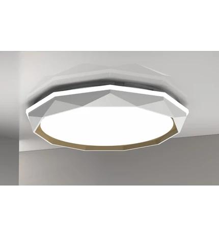 SVJETILJKA LED STROPNA VALENTINA PVC D500 36W 4000lm 4000K IP20 WHITE