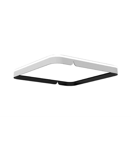 SVJETILJKA LED STROPNA FELICIA SQUARE PVC 485x485 36W 4000 lm 4000K IP20 BLACK