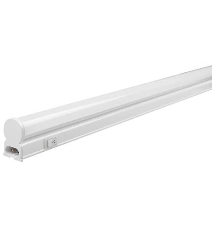 SVJETILJKA LED T5 ZIDNA PVC 18W 4000K 1820LM WHITE SA PREKIDAČEM IP54