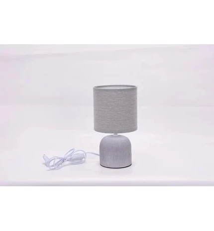 SVJETILJKA STOLNA KERAMIČKA CALISTA GREY