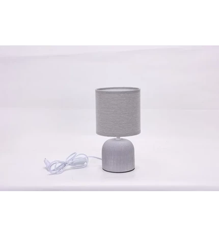SVJETILJKA STOLNA KERAMIČKA CALISTA GREY