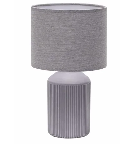 SVJETILJKA STOLNA KERAMIČKA FLORENCE GREY