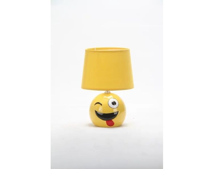 SVJETILJKA STOLNA KERAMIČKA SMILE YELLOW