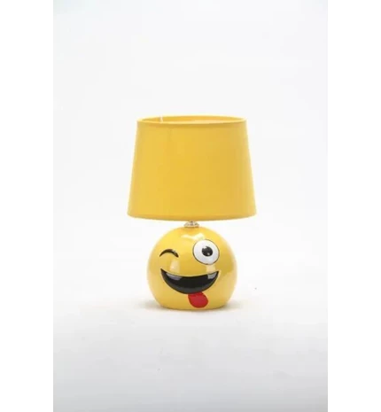 SVJETILJKA STOLNA KERAMIČKA SMILE YELLOW