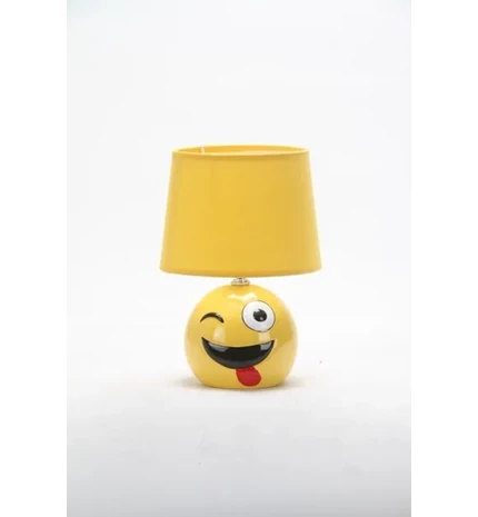 SVJETILJKA STOLNA KERAMIČKA SMILE YELLOW