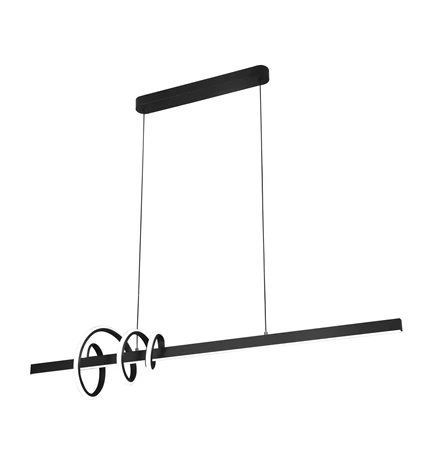 VISILICA LED AURORA 52W 2650 LM 4000K IP20 BLACK