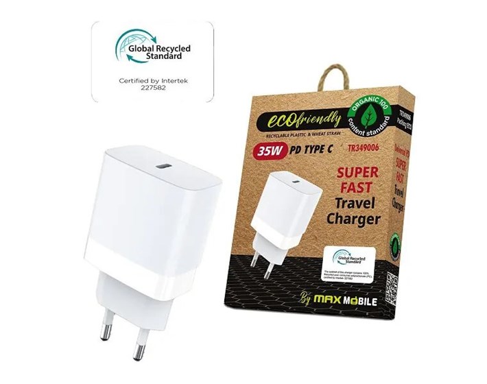 PUNJAČ KUĆNI MAXMOBILE PD SUPER FAST CHARGE 35W ECO