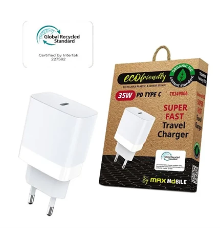 PUNJAČ KUĆNI MAXMOBILE PD SUPER FAST CHARGE 35W ECO