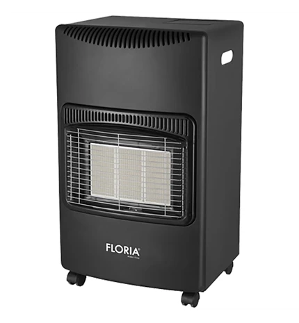 GRIJALICA PLINSKA SA REGULATOROM, FLORIA, 1 kg/h, 4200 W, CRNA