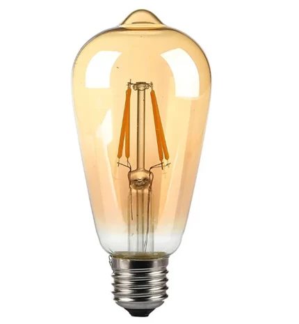 ŽARULJA LED 4W FILAMENT E27 ST64 2200K JANTAR