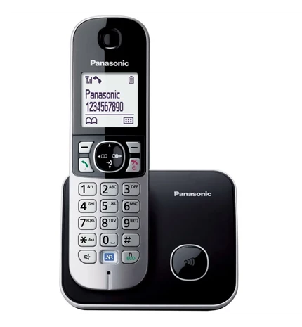 TELEFON PANASONIC DECT KX-TG 6811FXB - CRNI