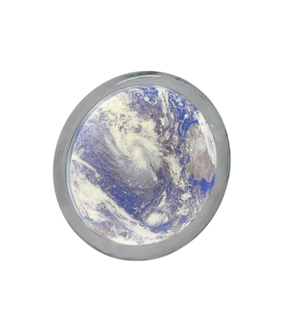 SVJETILJKA STROPNA LED EARTH PVC D400 24 W  1440 lm 3000-6500 K IP20 BIJELO/PLAV