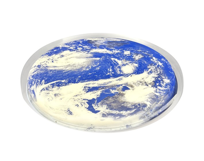 SVJETILJKA STROPNA LED EARTH PVC D400 24 W  1440 lm 3000-6500 K IP20 BIJELO/PLAV
