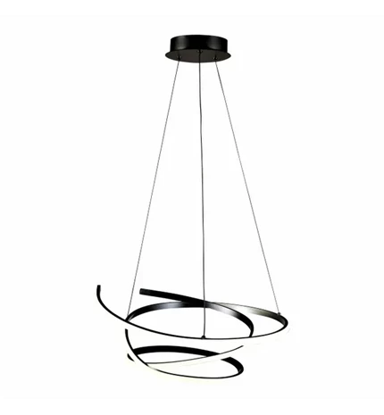SVJETILJKA VISEĆA LED CORA D540 42 W 1818 lm 3000 K IP20 BLACK