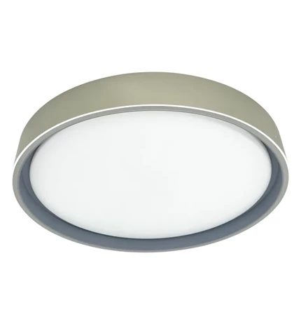 SVJETILJKA STROPNA LED LEAH PVC D400 24 W 1440 lm 3000-6500 K IP20 GREY + CHAMPA