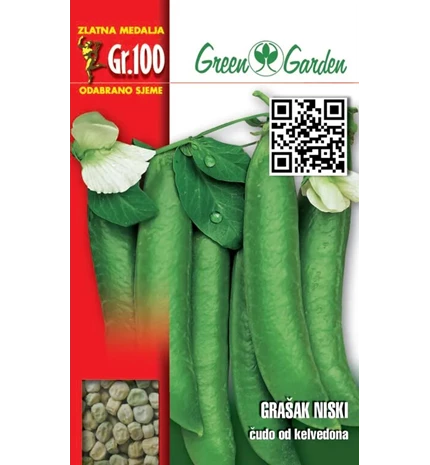 SJEME GRAŠAK NISKI ČUDO KELVEDONA 250g