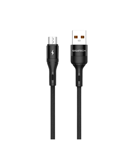 KABEL USB NA MIKRO GIGATECH XA400 1m, CRNI