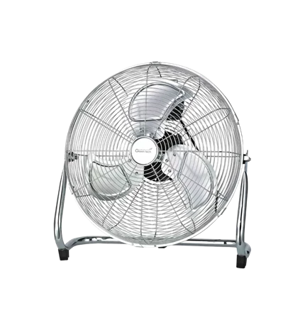 VENTILATOR PODNI GREEN TECH FE-45A1, 120 W, 45 cm, BAKRENI MOTOR, KROM