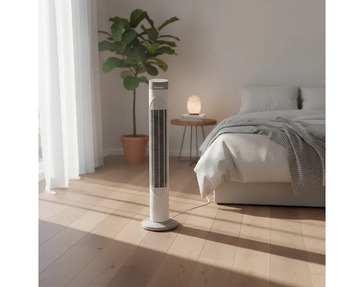 VENTILATOR STUPNI GREEN TECH  TST07-MF-WH, 45 W, 22x22x82 cm, BIJELI