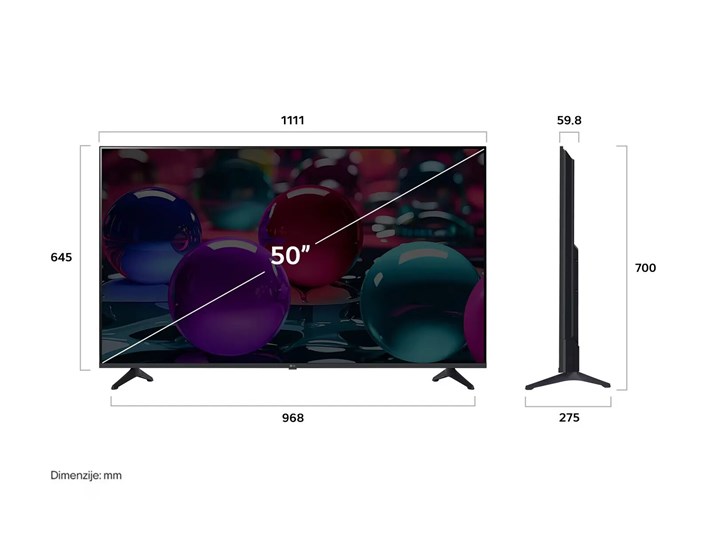 TV 50" LG LED UHD 50UA73003LA