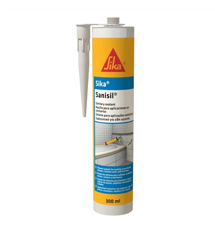SIKA-SANISIL 300 ML-MASA ZA BRTVLJENJE NA BAZI OCTENE KISELINE - BIJELI