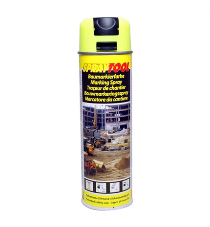 SPREJ 2L ZA OZNAČAVANJE NEON ŽUTI 500 ml