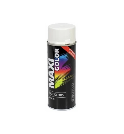 SPREJ MAXI COLOR RAL 9010 GL. 400 ml