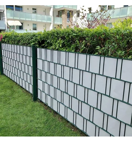 FOLIJA DEKOR PE ZA PANEL OGRADU SV SIVA 19 cm X 35 m