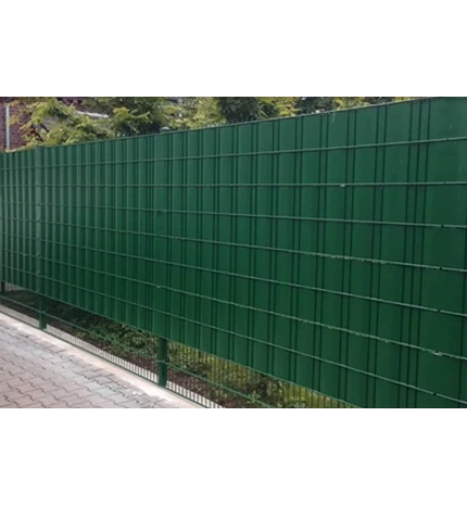 FOLIJA DEKOR PE ZA PANEL OGRADU ZELENA 19 cm X 35 m