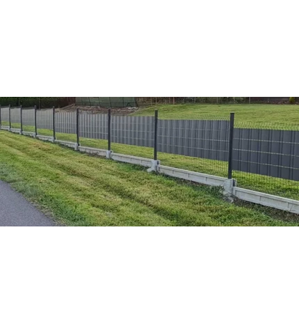 FOLIJA DEKOR PE ZA PANEL OGRADU ANTRACIT 4,5 cm X 35 m