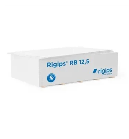 PLOČA GIPSANA RIGIPS RB BIJELA (A) 12,5mm x1250x2000